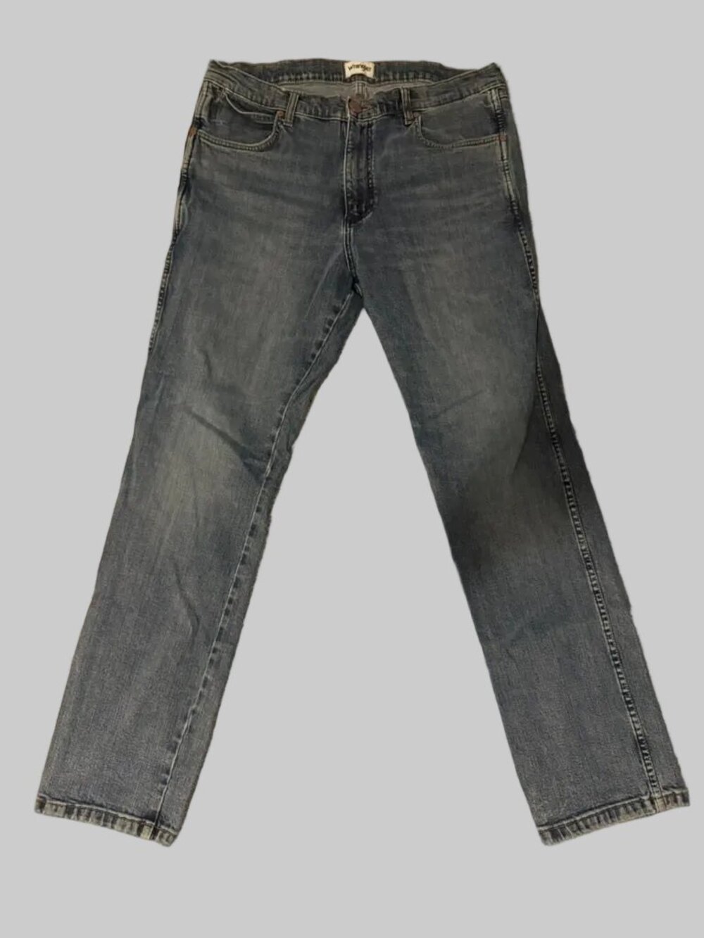 Wrangler Greensboro Regular Straight Leg Jeans Grey 36x32